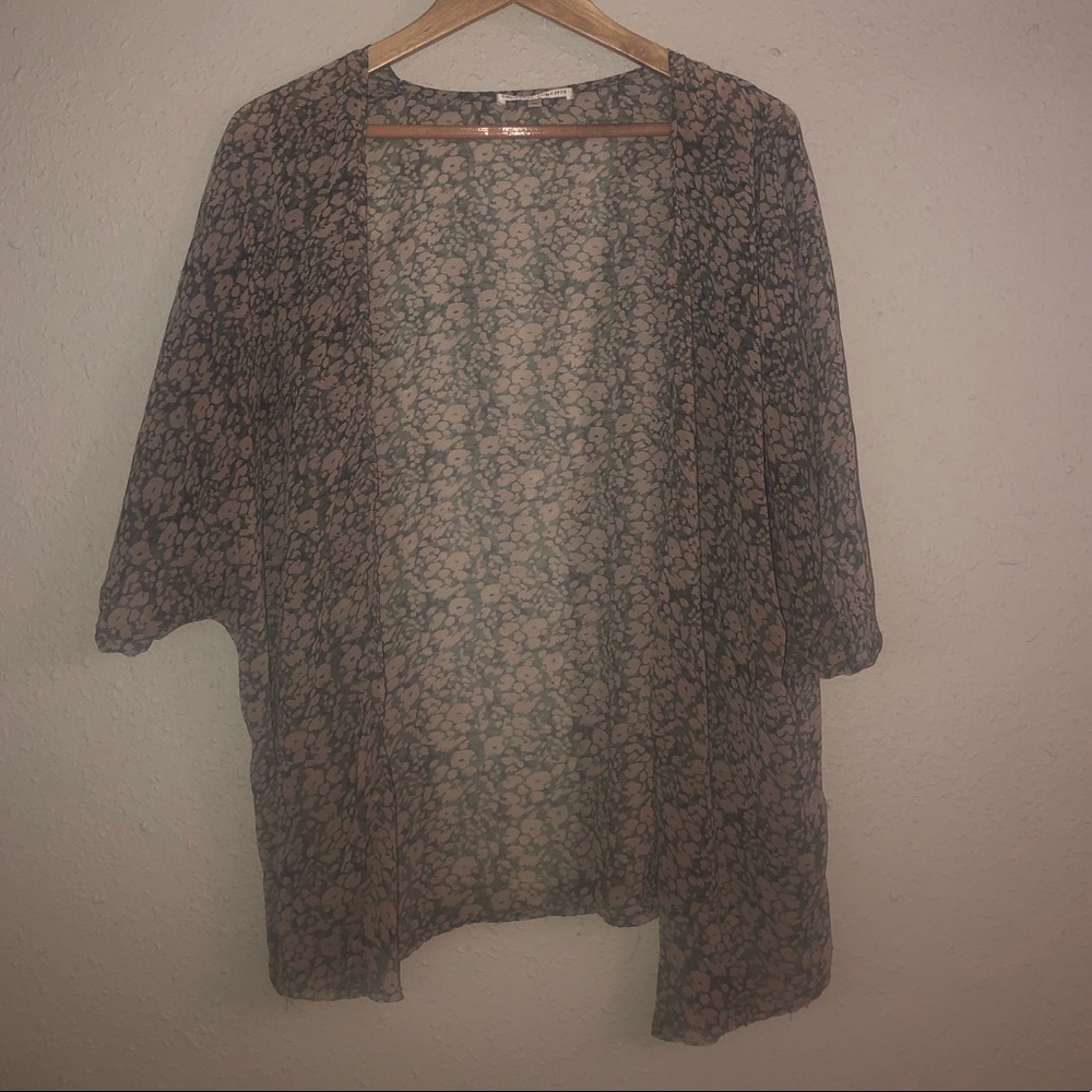 Collective Concepts Leopard Kimono
